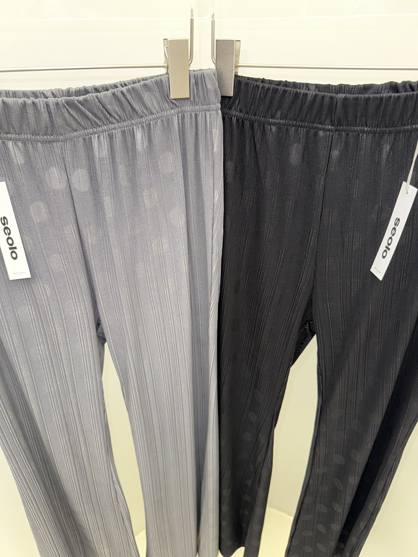 SEOLO東大門㊣代購女裝新品時尚休閑人氣真品25春夏熱賣休閑褲Seolo seoul休閑褲