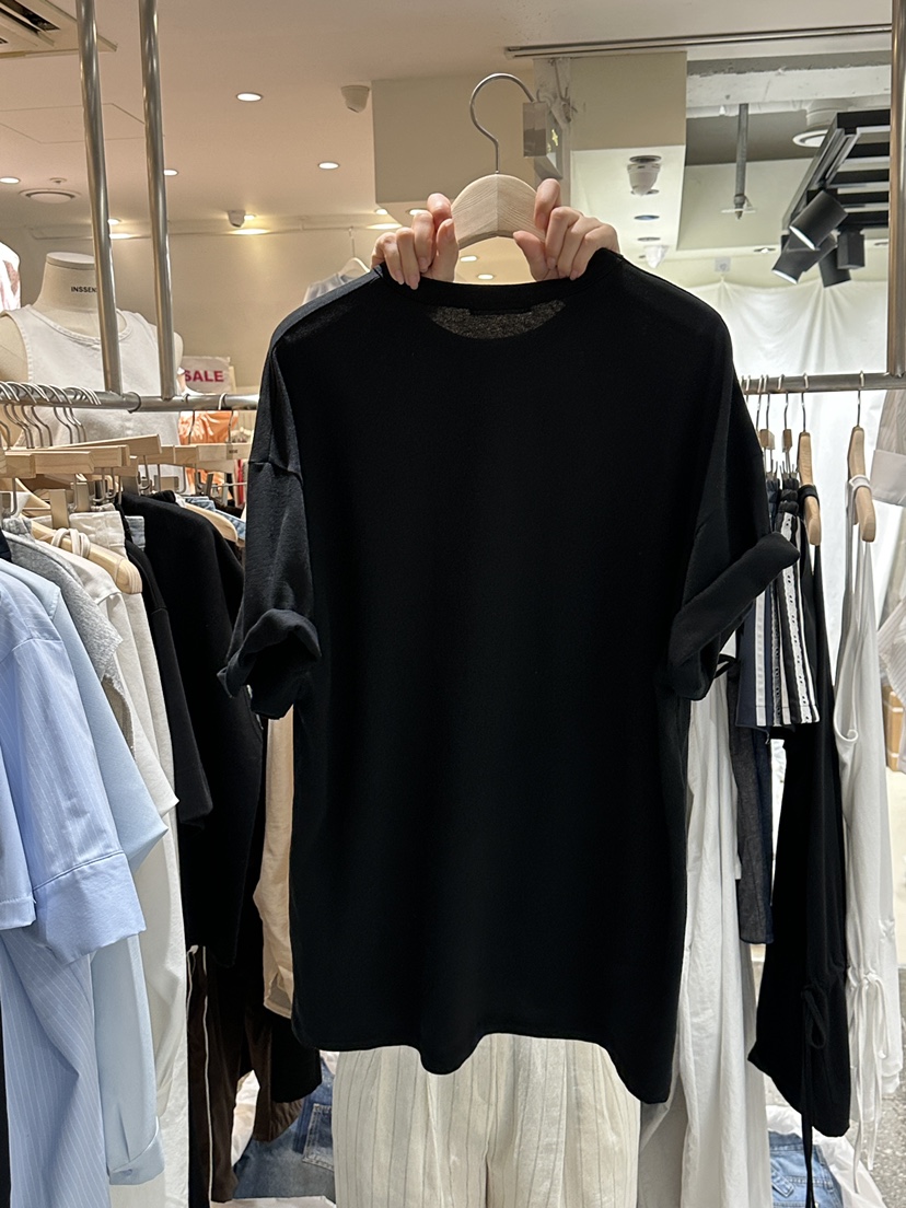 INSSENSE-A東大門㊣實拍女裝新品25春夏人氣職業熱賣推薦T恤INSSENSE-AT恤