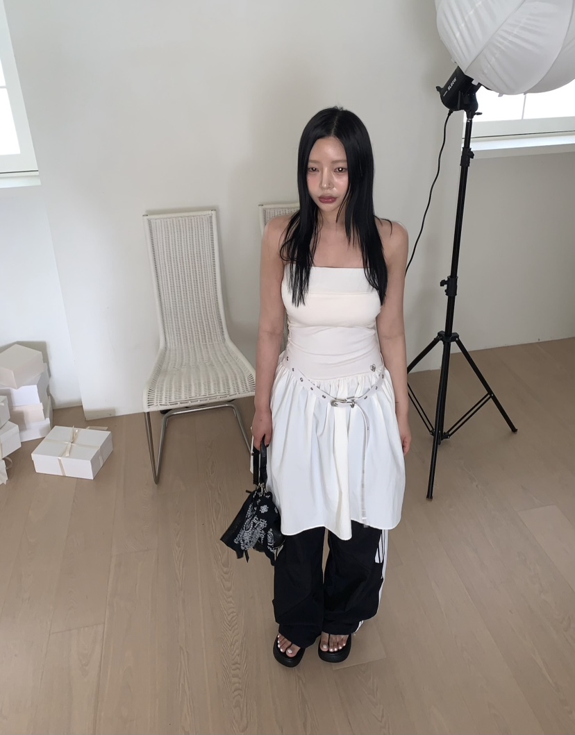 SEOLO韓國直郵㊣女裝新款推薦人氣休閑25春夏職業熱賣連衣裙Seolo seoul連衣裙圖色2