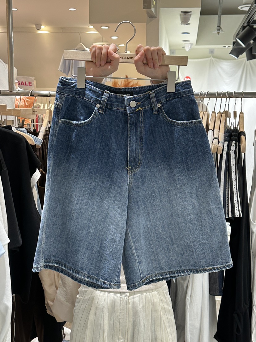 INSSENSE-A東大門㊣代購女士新品休閑人氣職業時尚25春夏短褲INSSENSE-A短褲