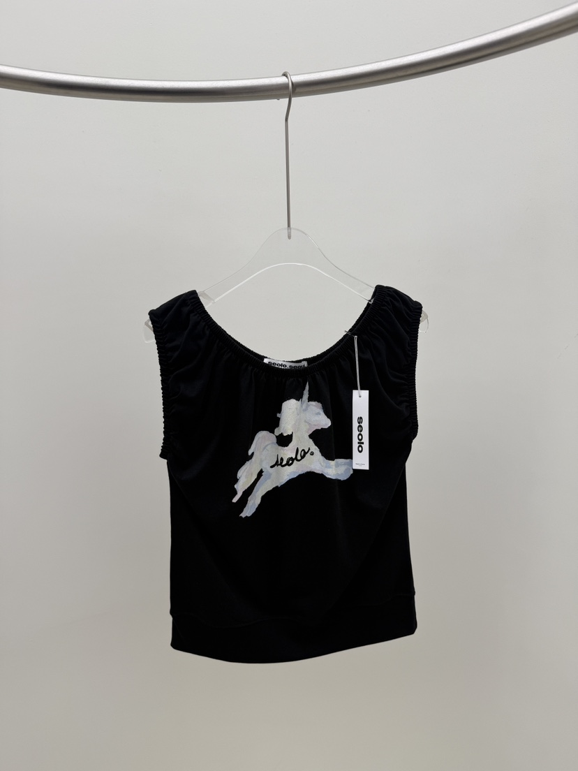 SEOLO東大門㊣直郵女士新品25春夏推薦真品休閑時尚吊帶背心Seolo seoul吊帶/背心