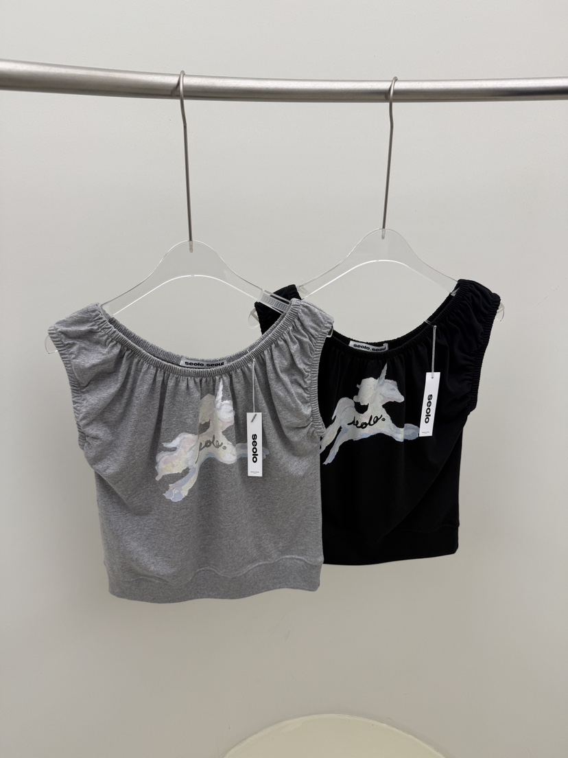 SEOLO東大門㊣直郵女士新品25春夏推薦真品休閑時尚吊帶背心Seolo seoul吊帶/背心