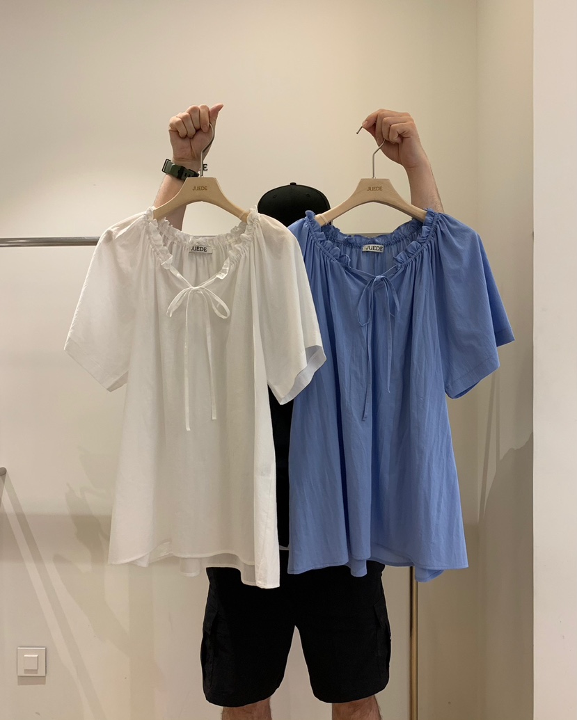 JUEDE（此品牌容易投訴）韓國直郵㊣女士新品熱賣襯衫蕾絲衫JUEDE襯衫/蕾絲衫