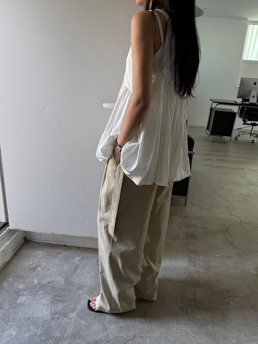 JADEMARKET東大門㊣代購女士新款25春夏真品熱賣職業吊帶背心JADE MARKET吊帶/背心