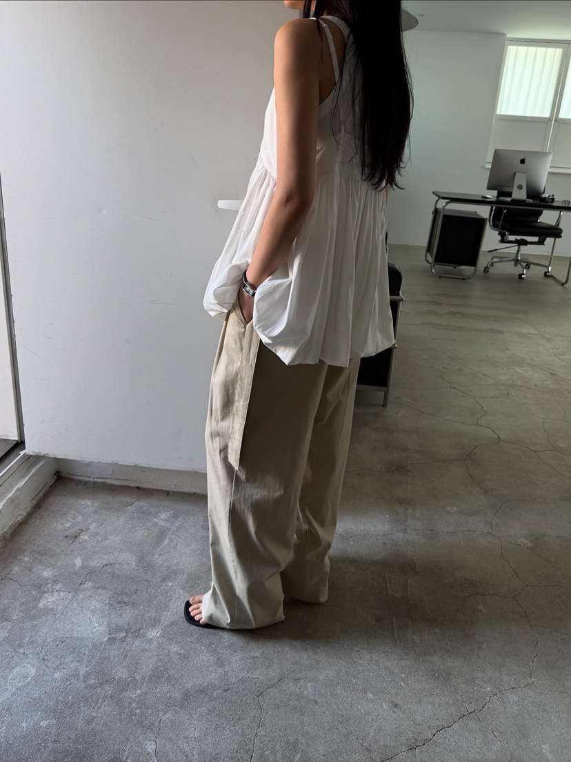 JADEMARKET東大門㊣代購女士新款25春夏真品熱賣職業吊帶背心JADE MARKET吊帶/背心