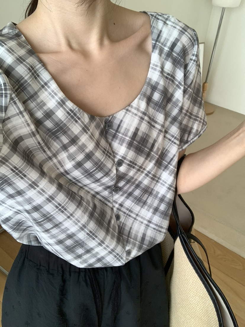 BIEN GARDER東大門㊣實拍女士新品25春夏真品推薦襯衫蕾絲衫BIEN GARDER襯衫/蕾絲衫