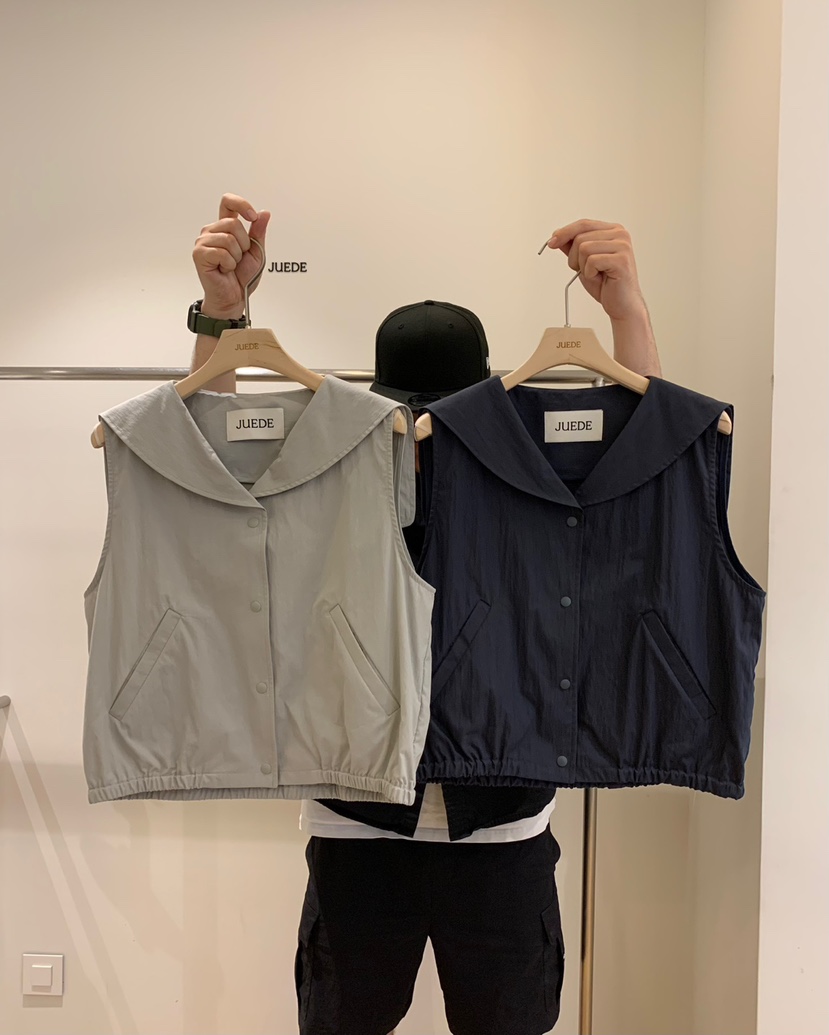 JUEDE(此品牌容易投訴)韓國代購㊣女裝新款熱賣休閑人氣馬甲JUEDE馬甲