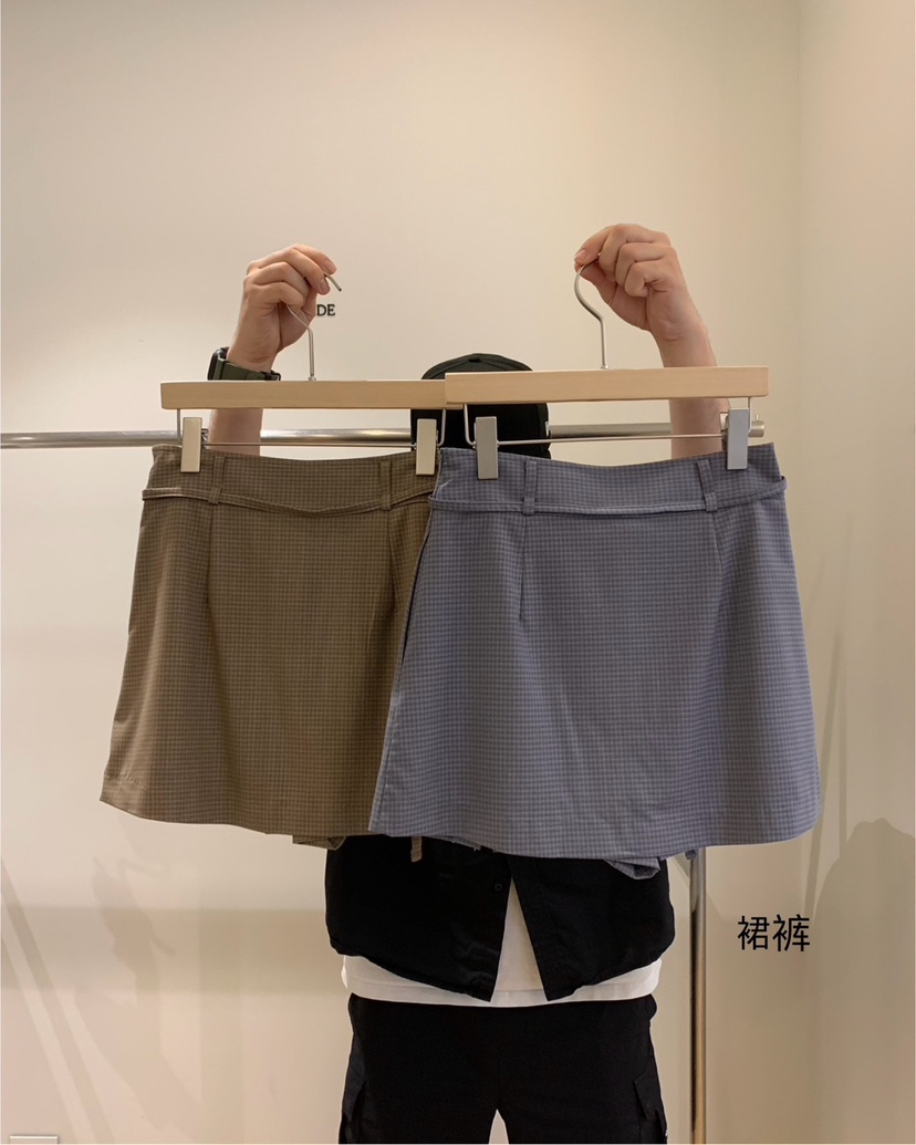 JUEDE(此品牌容易投訴)東大門㊣實拍女士新款25春夏裙褲含腰繩JUEDE裙褲
