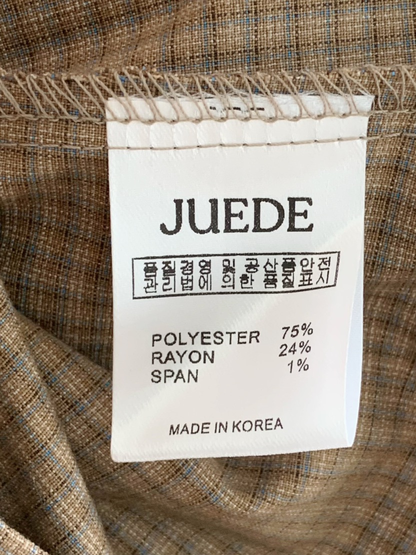 JUEDE(此品牌容易投訴)東大門㊣實拍女士新款25春夏裙褲含腰繩JUEDE裙褲
