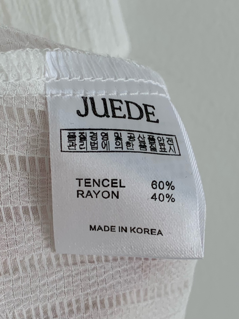 JUEDE(此品牌容易投訴)東大門㊣實拍女裝新品25春夏襯衫蕾絲衫JUEDE襯衫/蕾絲衫