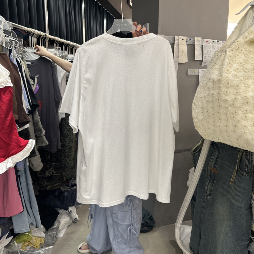 MOMAZU韓國代購㊣女裝新品人氣熱賣職業25春夏真品時尚休閑T恤MOMAZUT恤