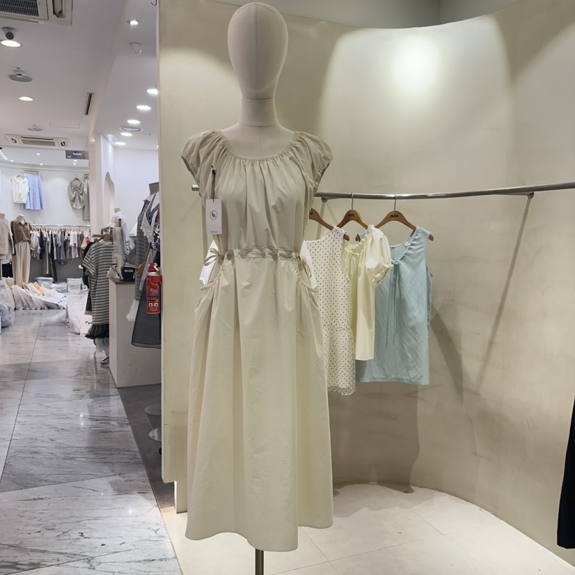 BBABBA-L東大門㊣代購女裝新款真品25春夏人氣熱賣職業連衣裙BBABBA-L連衣裙圖色1