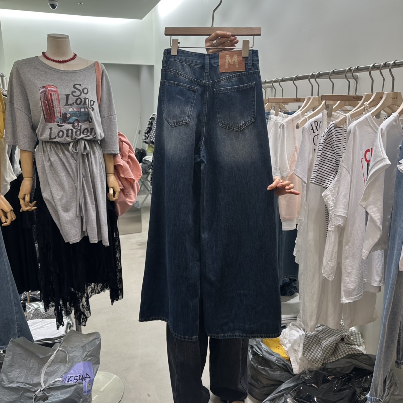 PART3東大門㊣直郵女士新品職業25春夏真品時尚熱賣人氣牛仔褲Part.3牛仔褲