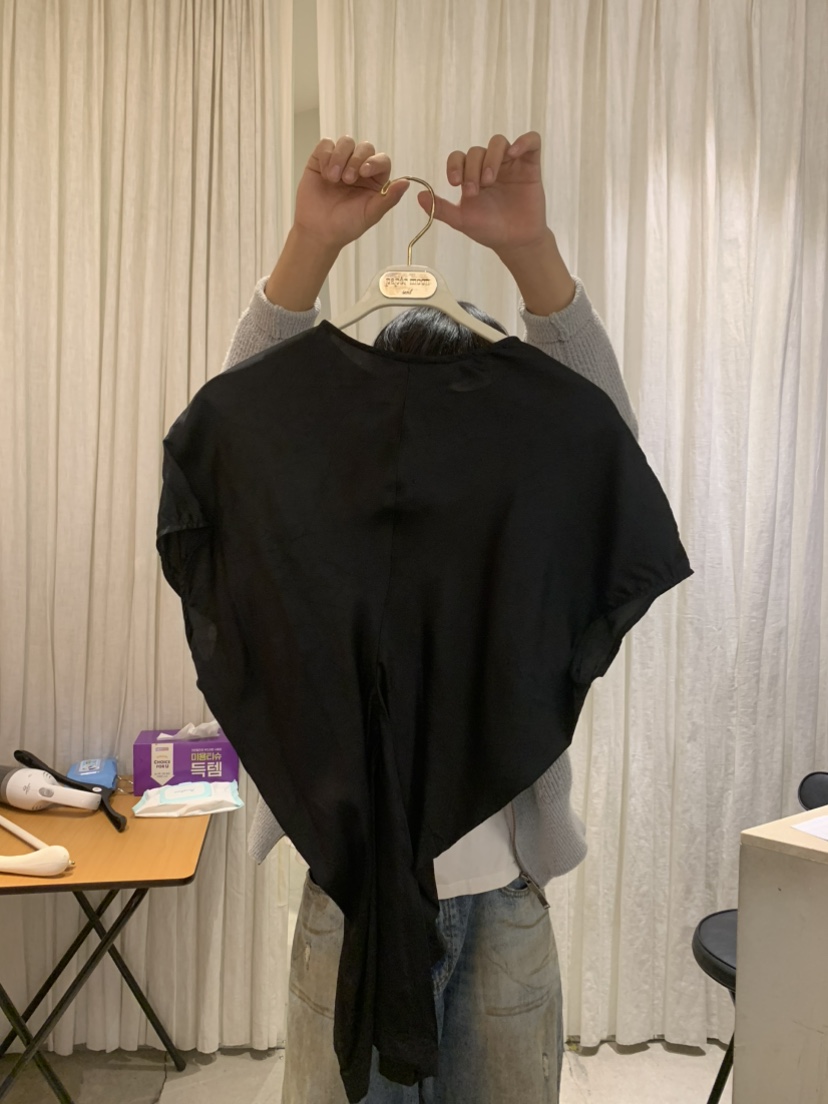PAPERMOON東大門㊣代購女士新款25春夏休閑時尚熱賣襯衫蕾絲衫paper moon襯衫/蕾絲衫圖色3