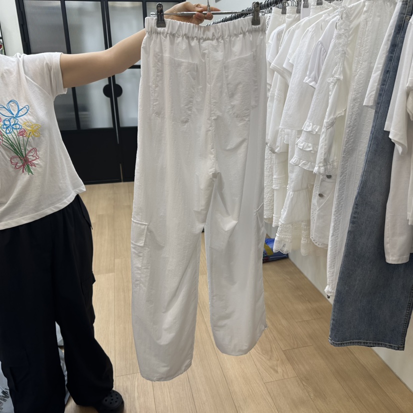 ARR韓國直郵㊣女士新款真品熱賣25春夏人氣休閑休閑褲工裝褲ARR休閑褲
