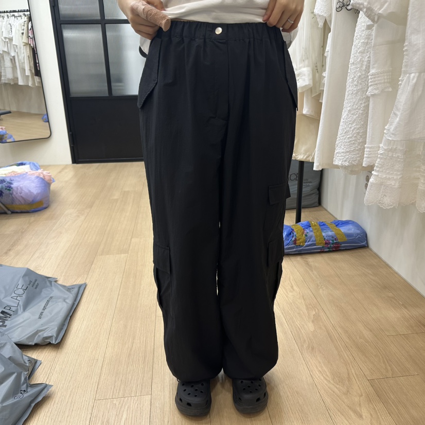 ARR韓國直郵㊣女士新款真品熱賣25春夏人氣休閑休閑褲工裝褲ARR休閑褲圖色3