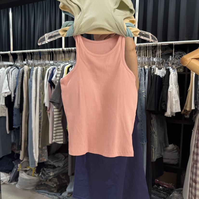 MOMAZU東大門㊣直郵女裝新品人氣職業熱賣25春夏真品吊帶背心MOMAZU吊帶/背心圖色1