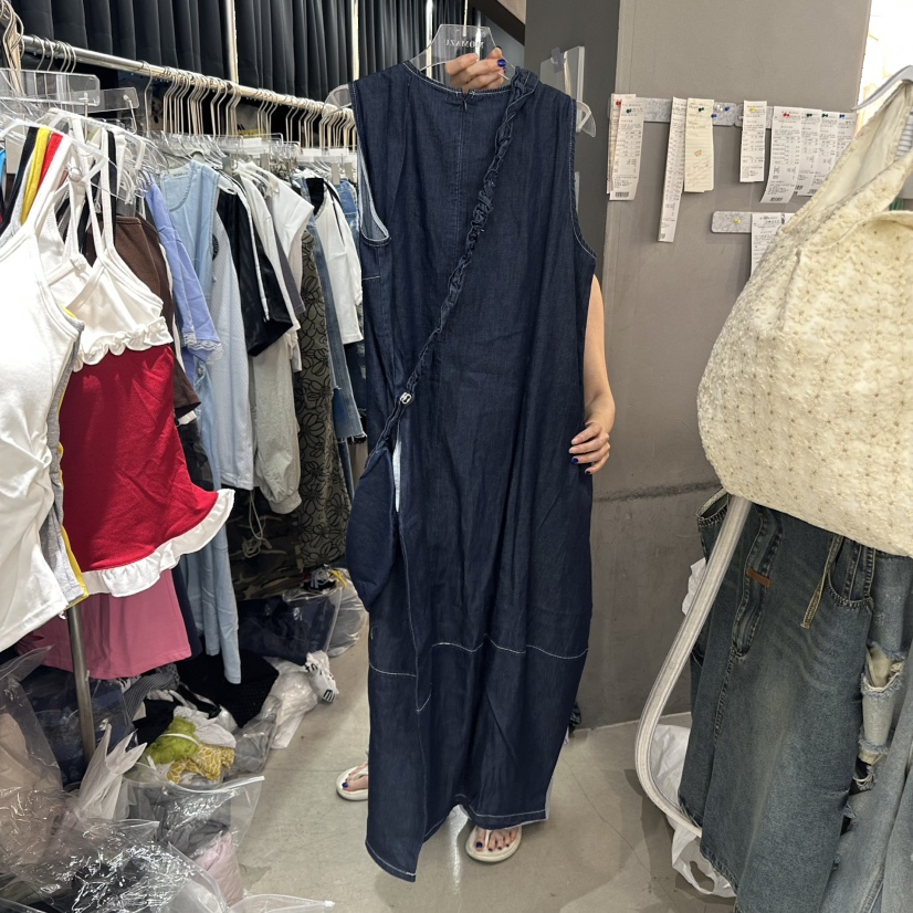 MOMAZU東大門㊣代購女士新款推薦職業人氣25春夏連衣裙含包MOMAZU連衣裙