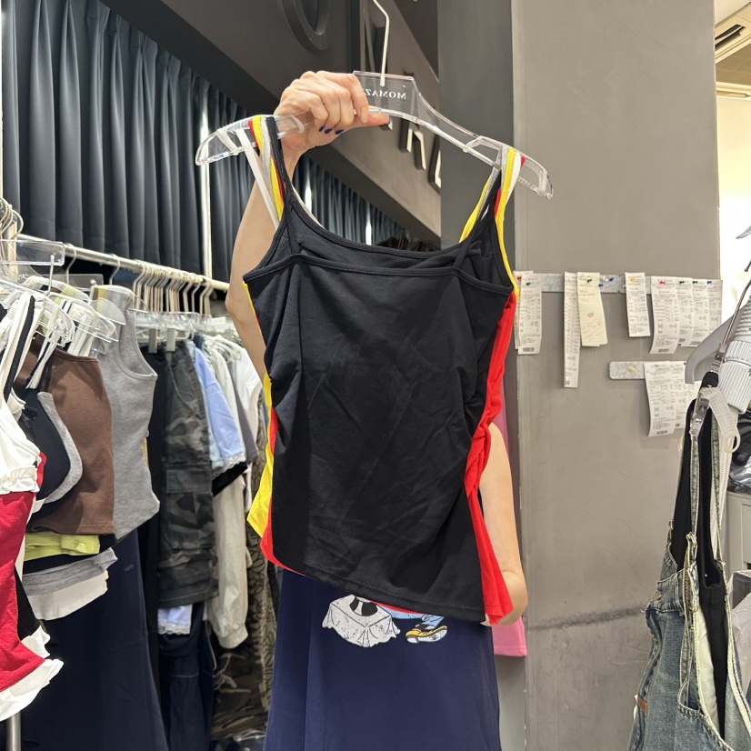 MOMAZU東大門㊣實拍女士新品時尚25春夏職業熱賣推薦吊帶背心MOMAZU吊帶/背心
