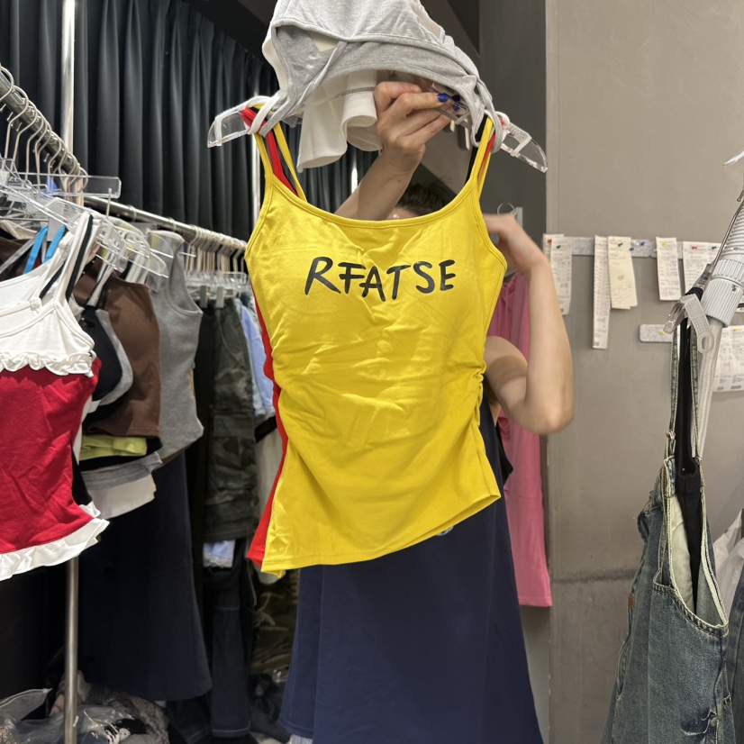 MOMAZU東大門㊣實拍女士新品時尚25春夏職業熱賣推薦吊帶背心MOMAZU吊帶/背心圖色3