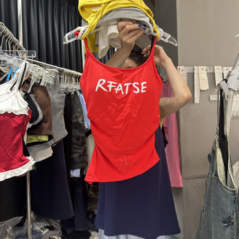 MOMAZU東大門㊣實拍女士新品時尚25春夏職業熱賣推薦吊帶背心MOMAZU吊帶/背心圖色4