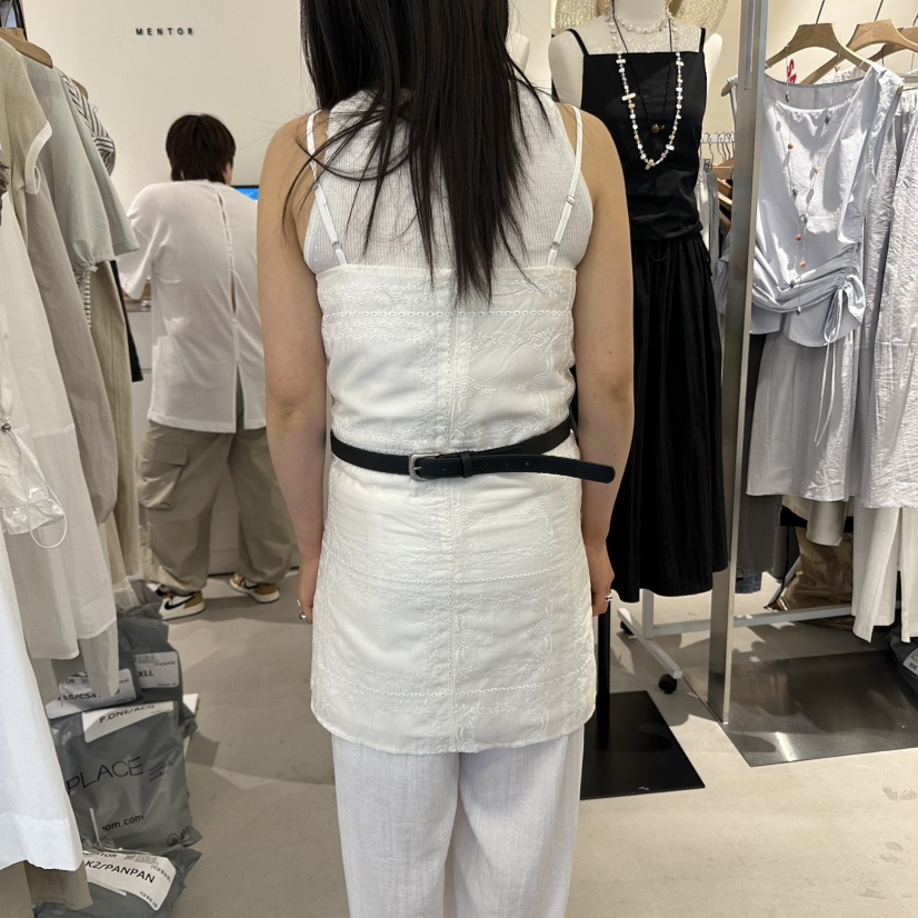 MENTOR東大門㊣代購女裝新品真品人氣熱賣25春夏連衣裙含腰包MENTOR連衣裙