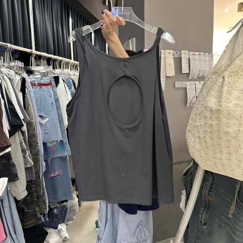 MOMAZU東大門㊣代購女士新款時尚人氣推薦熱賣休閑吊帶背心MOMAZU吊帶/背心