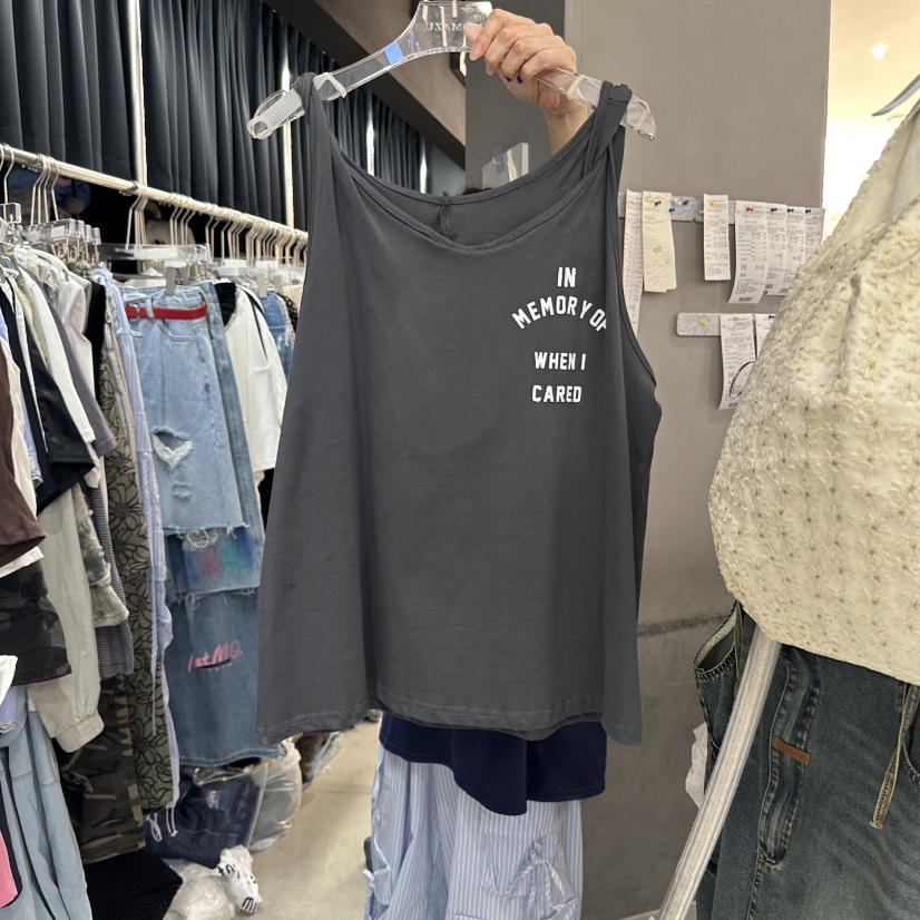 MOMAZU東大門㊣代購女士新款時尚人氣推薦熱賣休閑吊帶背心MOMAZU吊帶/背心圖色2