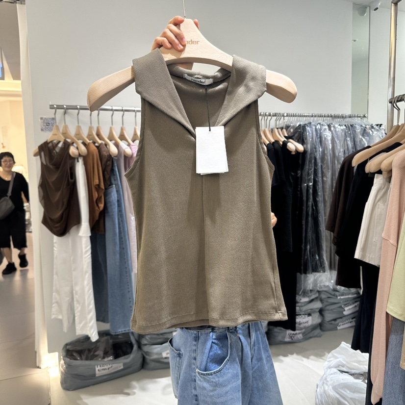 RENDER韓國代購㊣女士新款休閑職業熱賣人氣真品25春夏吊帶背心RENDER吊帶/背心圖色2