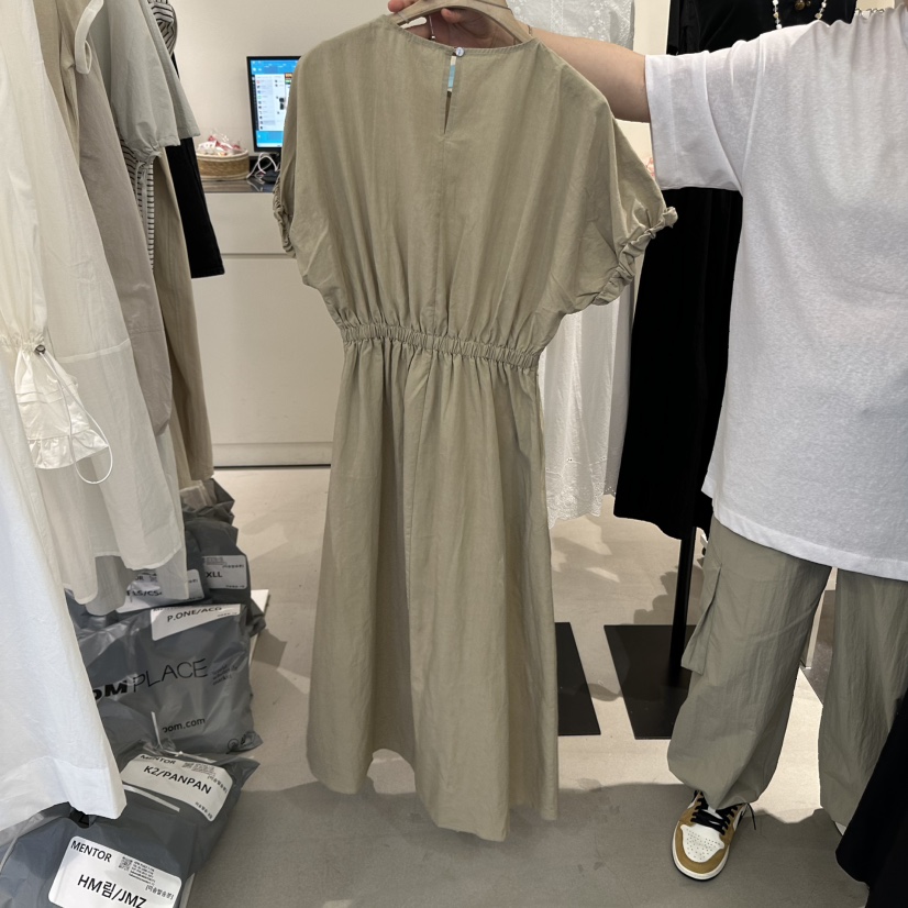 MENTOR東大門㊣直郵女士新款25春夏人氣職業真品熱賣連衣裙MENTOR連衣裙