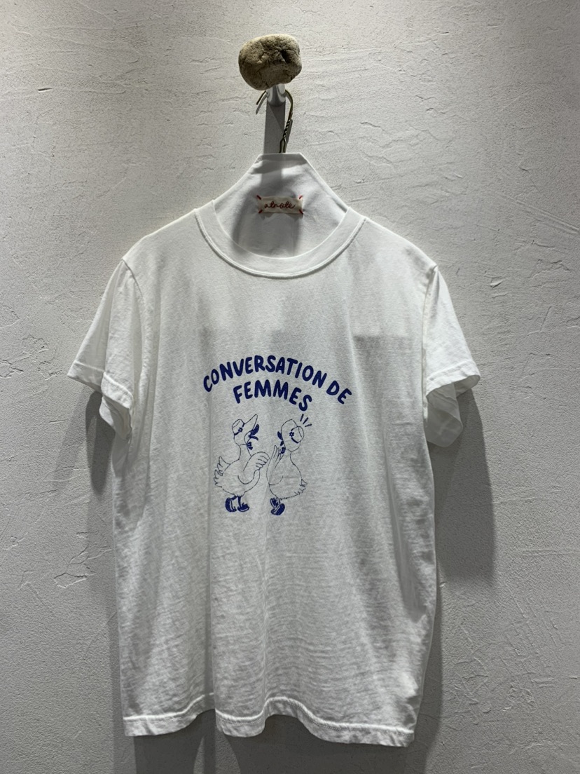 AT NOTE東大門㊣實拍女裝新品人氣推薦休閑真品25春夏T恤鴨絨AT NOTET恤圖色1