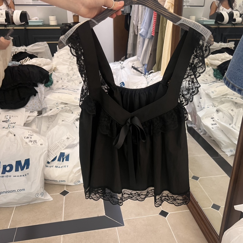 VIRKIN東大門㊣代購女士新品推薦休閑25春夏職業真品吊帶背心VIRKIN吊帶/背心圖色2