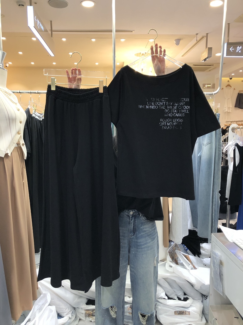 WORK SHOP韓國直郵㊣女士新款時尚職業推薦休閑人氣休閑褲Work_shop休閑褲