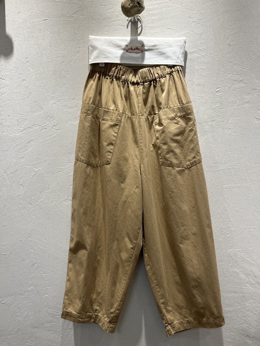 AT NOTE東大門㊣代購女士新款休閑熱賣25春夏推薦休閑褲口袋AT NOTE休閑褲圖色2