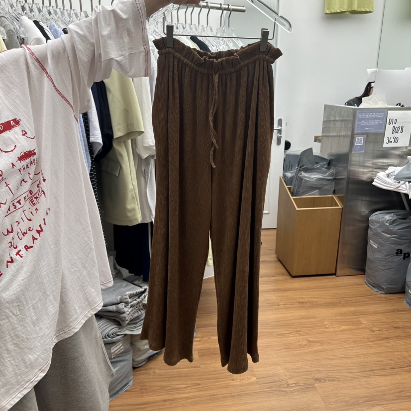 GABIZON東大門㊣實拍女士新品職業25春夏推薦人氣休閑褲褶皺GABIZON休閑褲圖色1