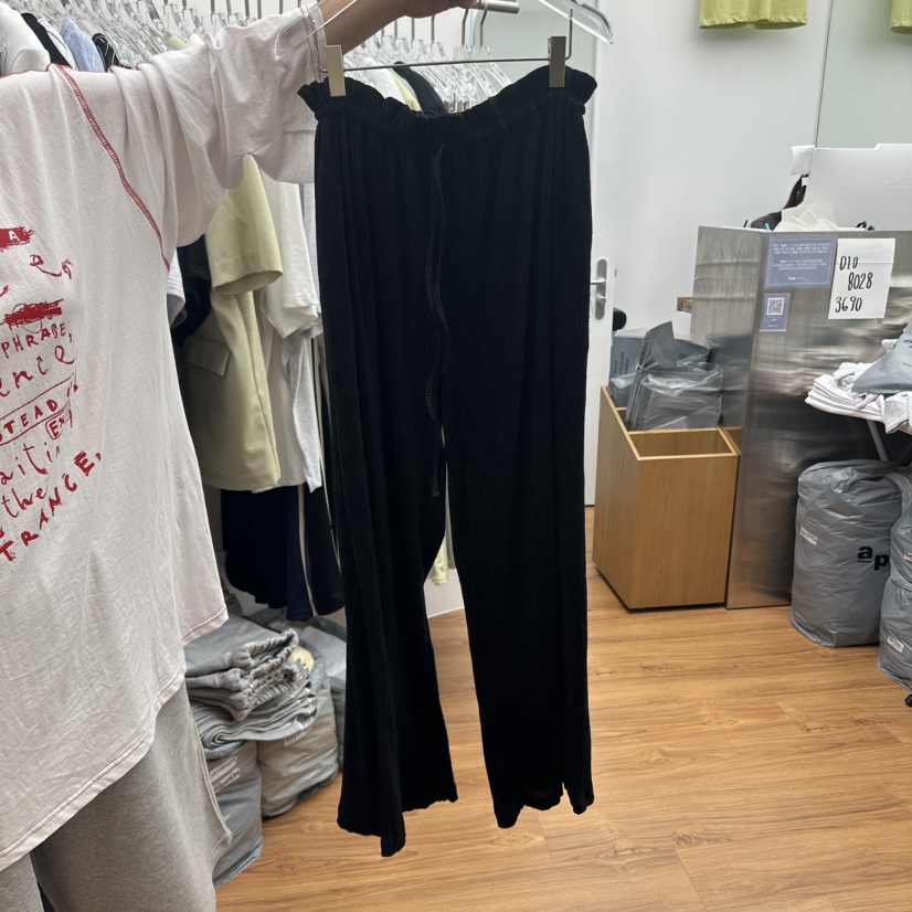 GABIZON東大門㊣實拍女士新品職業25春夏推薦人氣休閑褲褶皺GABIZON休閑褲圖色2