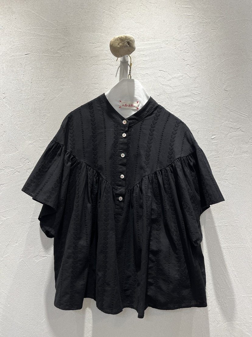 AT NOTE東大門㊣直郵女士新品時尚25春夏真品襯衫蕾絲衫刺繡AT NOTE襯衫/蕾絲衫圖色2