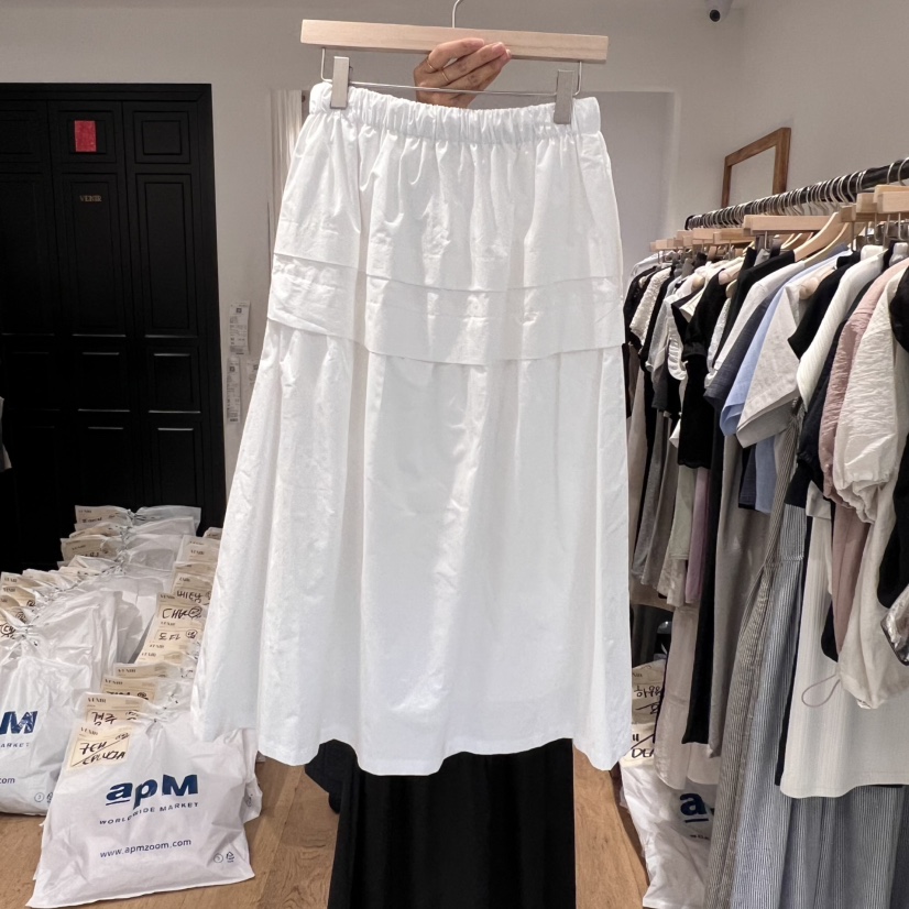VENIR-a東大門㊣代購女士新品職業時尚真品25春夏半身裙中短裙VENIR-a半身裙/中短裙