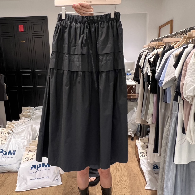 VENIR-a東大門㊣代購女士新品職業時尚真品25春夏半身裙中短裙VENIR-a半身裙/中短裙圖色2