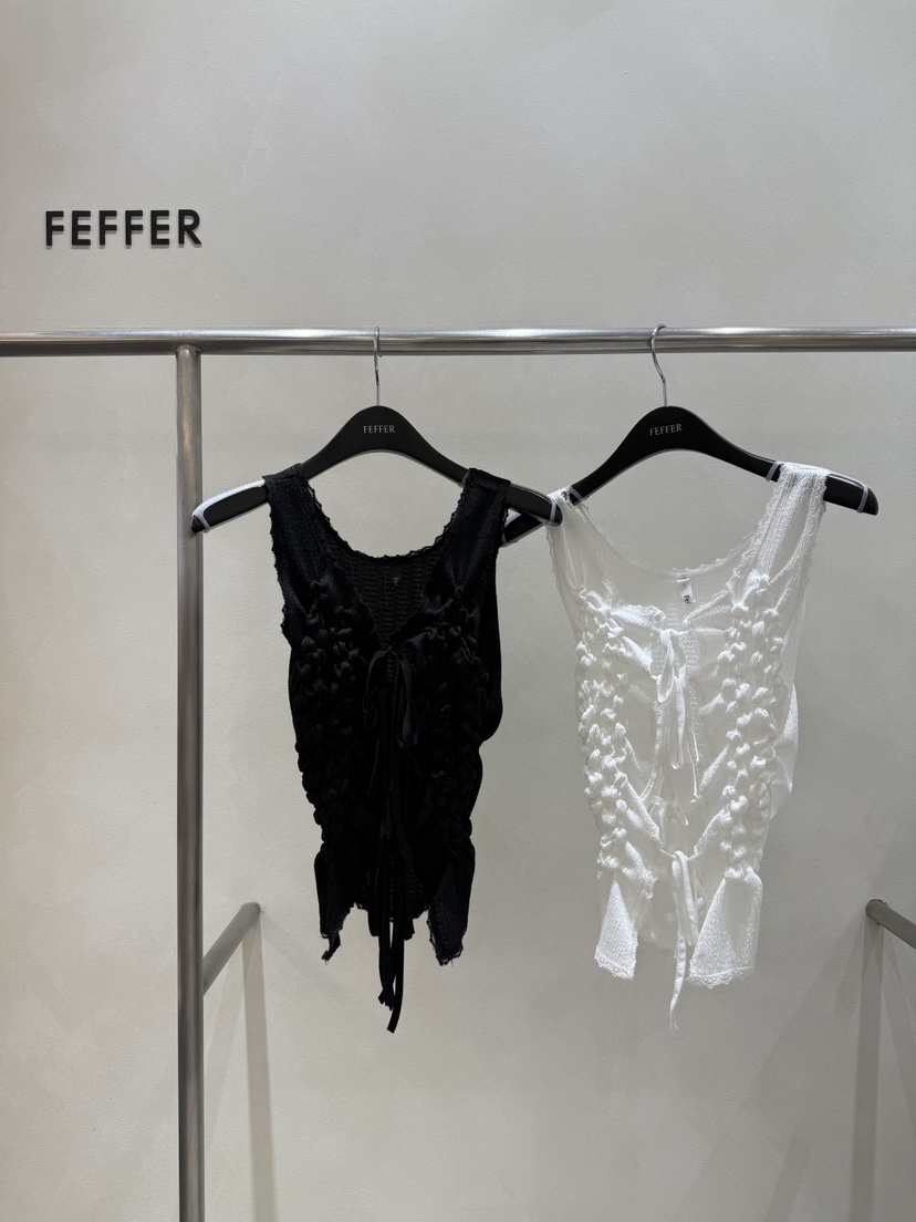 FEFFER韓國直郵㊣女士新款25春夏人氣真品職業推薦吊帶背心FEFFER吊帶/背心