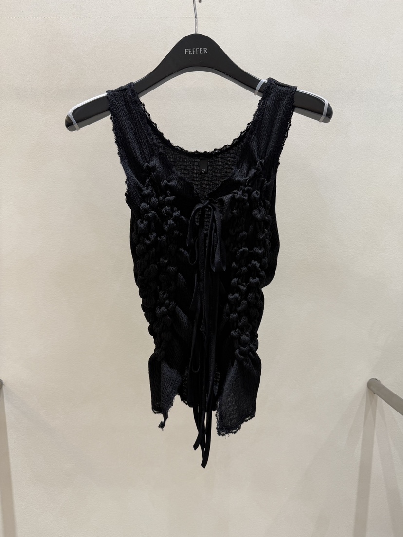 FEFFER韓國直郵㊣女士新款25春夏人氣真品職業推薦吊帶背心FEFFER吊帶/背心圖色2