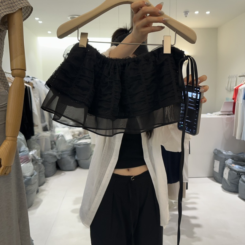 AVECNOUS東大門㊣實拍女裝新品人氣25春夏推薦職業真品短裙AVECNOUS短裙