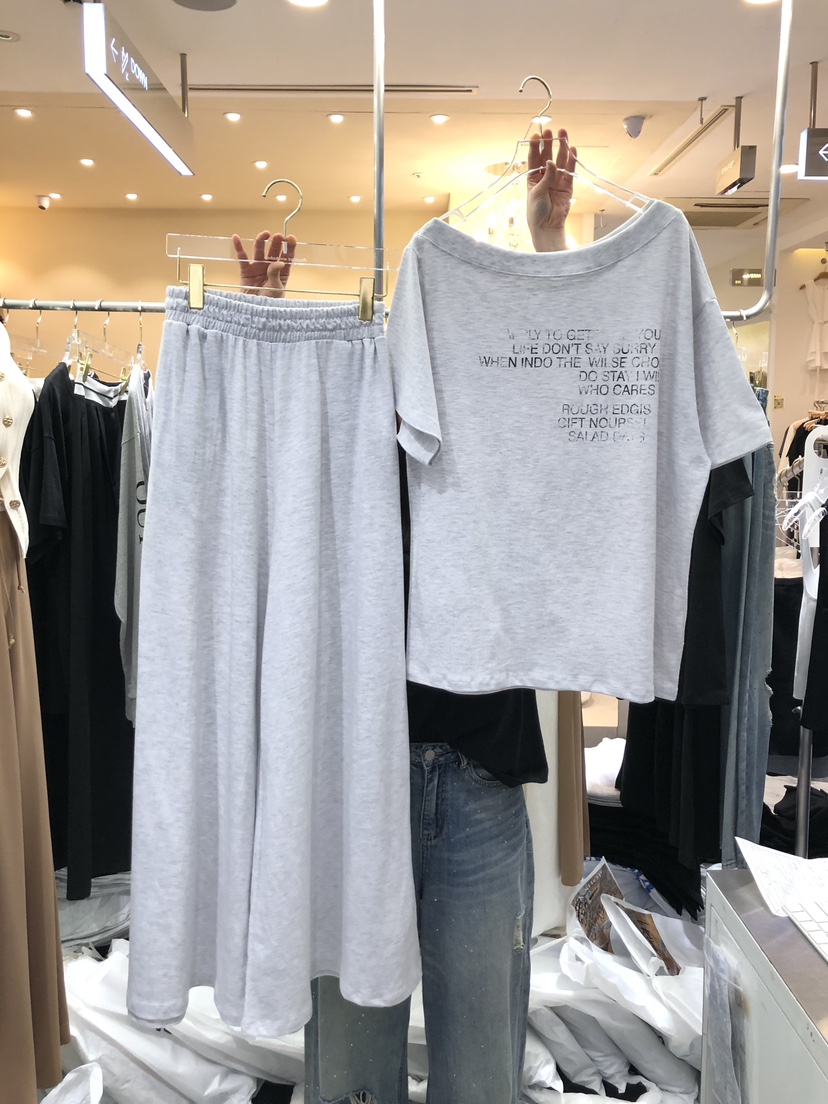 WORK SHOP東大門㊣直郵女士新品人氣25春夏時尚職業休閑T恤Work_shopT恤