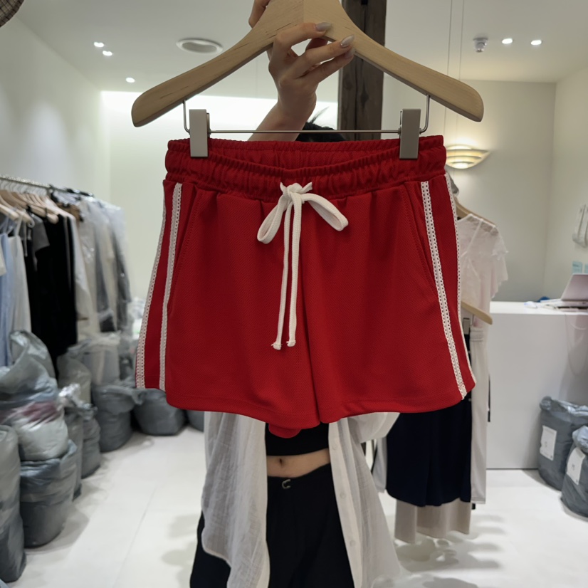 AVECNOUS東大門㊣代購女士新款熱賣休閑時尚真品推薦短褲蕾絲AVECNOUS短褲圖色3