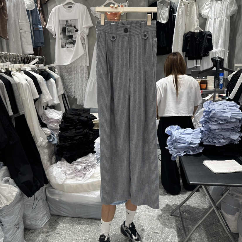 A-DEL韓國代購㊣女士新款熱賣25春夏推薦休閑人氣時尚休閑褲A-DEL休閑褲圖色2