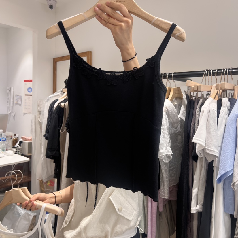 VENIR-a韓國代購㊣女士新款真品推薦熱賣25春夏時尚吊帶背心VENIR-a吊帶/背心圖色3