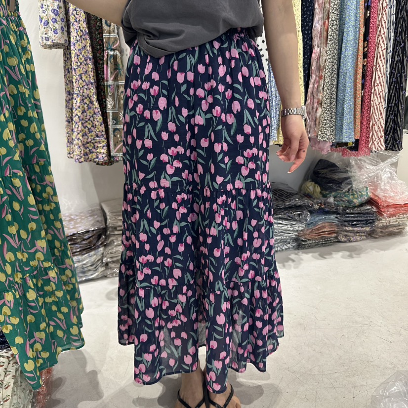 COMBO韓國代購㊣女士新品職業時尚推薦25春夏休閑人氣真品長裙COM_BO長裙圖色2