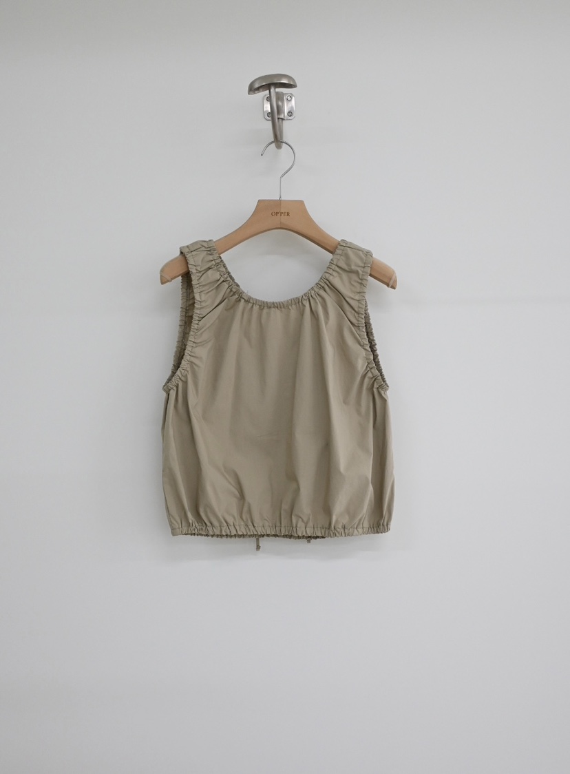 OP PER韓國代購㊣女裝新品25春夏職業人氣時尚休閑吊帶背心OPPER-simplebeige吊帶/背心圖色2