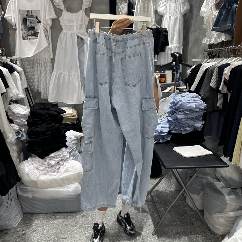 A-DEL韓國直郵㊣女士新款休閑時尚人氣熱賣職業真品牛仔褲A-DEL牛仔褲