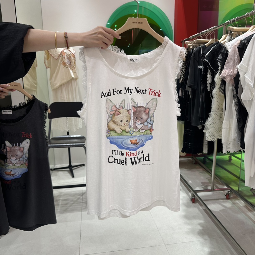 MINI UNNI韓國代購㊣女士新品職業熱賣休閑人氣時尚吊帶背心MINI UNNI吊帶/背心圖色1